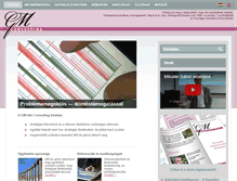 Tablet Screenshot of gmconsulting.hu
