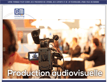Tablet Screenshot of gmconsulting.fr