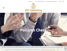 Tablet Screenshot of gmconsulting.info